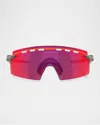 Oakley Men's Oo9235 Rectangular Sunglasses In Dark Grey