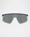 Oakley Men's Oo9280 Rectangular Sunglasses In Black