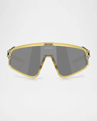 Oakley Men's Oo9404 Rectangular Sunglasses In Black Gold