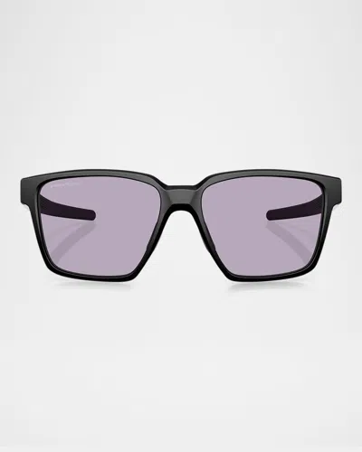 Oakley Men's Oo9430 Rectangular Sunglasses In Black