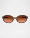 Oakley Men's Oo9438 Rectangular Sunglasses In Olive