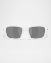 Oakley Rectangle-frame Sunglasses In Black