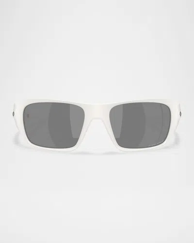 Oakley Men's Oo9486 Rectangular Sunglasses In Black