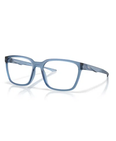 Oakley Men's Overhead Sq Eyeglasses, Ox8207 In Matte Transparent Abyss