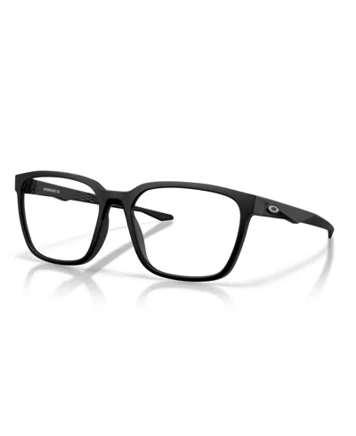 Oakley Men's Overhead Sq Eyeglasses, Ox8207 In Satin Black