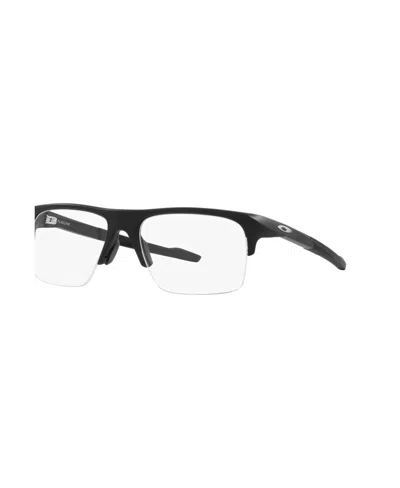 Oakley Men's Plazlink Eyeglasses, Ox8061 In Black