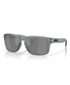 Oakley Men's Polarized Sunglasses, Holbrook Oo9102 In Matte Crystal Black