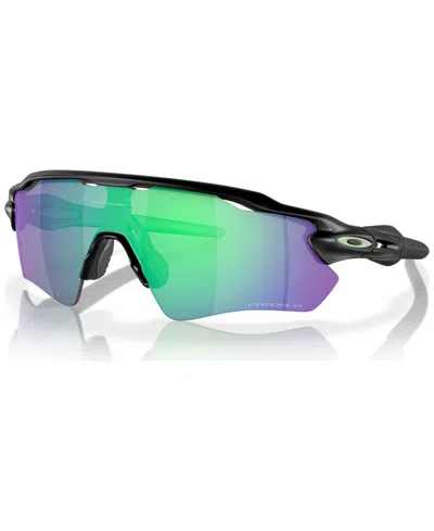 Oakley Men's Radar Ev Path Polarized Sunglasses, Mirror Oo9208 In Matte Black
