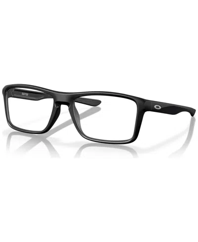 Oakley Men's Rafter Eyeglasses, Ox8178 In Satin Gray Smoke