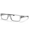 Oakley Ox8046 Men's Rectangle Eyeglasses In Gray Shadow