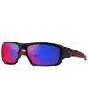 Oakley Men's Rectangle Sunglasses, Oo9236 60 Valve In Black 1