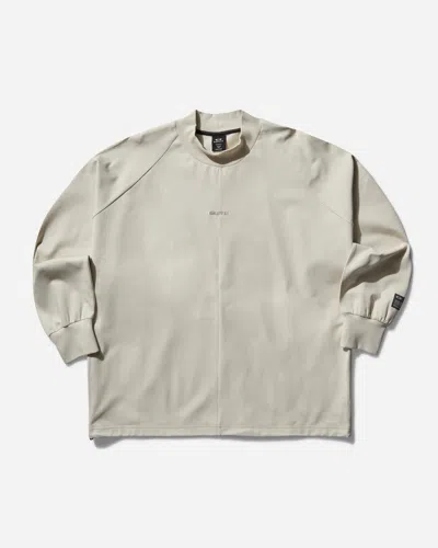 Oakley Men S F.g.l. Slick Crewneck Sweatshirt 3.0 Mist In Beige
