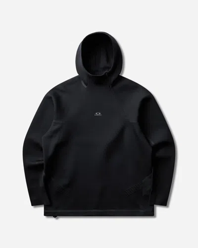 Oakley Men S Latitude Veil Knitted Hoodie Pitch In Black