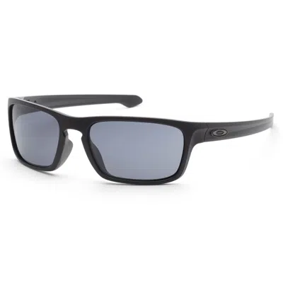 Oakley Men's Silver Stealth 56 Mm Matte Black Sunglasses