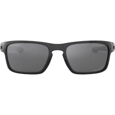 Oakley Men's Sliver Stealth Sunglasses In Polished Black Prizm Black Polarized