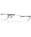 Oakley Men's Socket 5.5 Eyeglasses, Ox3218 In Matte Gunmetal