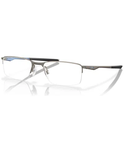 Oakley Men's Socket 5.5 Eyeglasses, Ox3218 In Matte Gunmetal