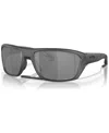 Oakley Men's Split Shot X-silver Collection Sunglasses, Mirror Oo9416 In Matte Carbon,prizm Black