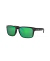 Oakley Men's Holbrook Sunglasses, Oo9102 In Green,green Prism