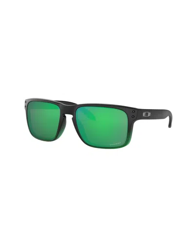 Oakley Men's Holbrook Sunglasses, Oo9102 In Green,green Prism