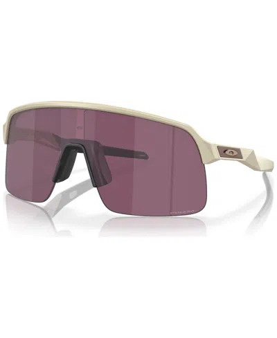 Oakley Tour De France Sutro Lite Prizm Road Black Shield Mens Sunglasses Oo9463 946326 39 In Black / Yellow