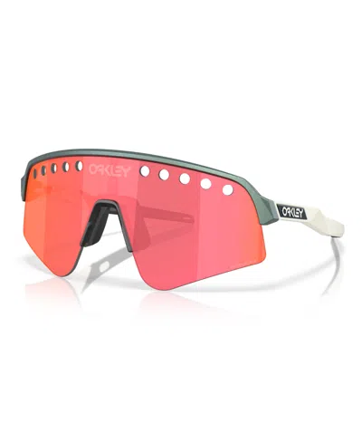 Oakley Men's Sutro Lite Sweep Pacific Trail Collection Vented Sunglasses, Oo9465 In Blue,silver