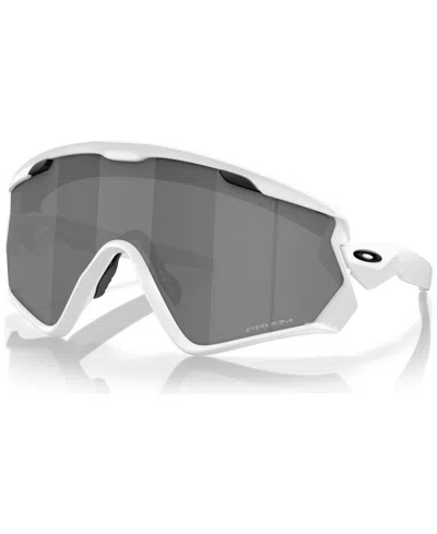 OAKLEY MEN'S WIND JACKET 2.0 SUNGLASSES, MIRROR OO9418