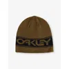 Oakley Mens Tnp Reversible Knitted Beanie Army Green In Green