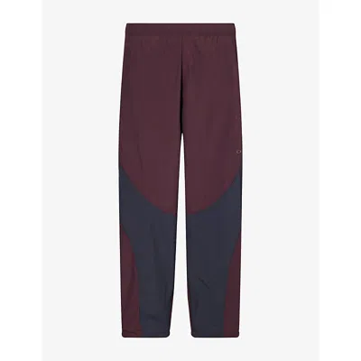 Oakley Mens Bayberry Icons Shell Track Trousers In Brown