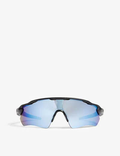 Oakley Mens Black Oo9208 Radar Ev Path Rectangle-frame Sunglasses