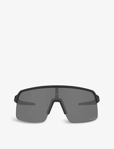 Oakley Sutro Lite S Prizm Black Shield Unisex Sunglasses Oo9496 949601 134 In Gray