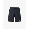 Oakley Mens Blackout Belted Regular-fit Woven Shorts Xxl In Black