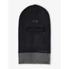 Oakley Mens Blackout Y2k 3-in-1 Ribbed Knitted Balaclava Beanie In Black