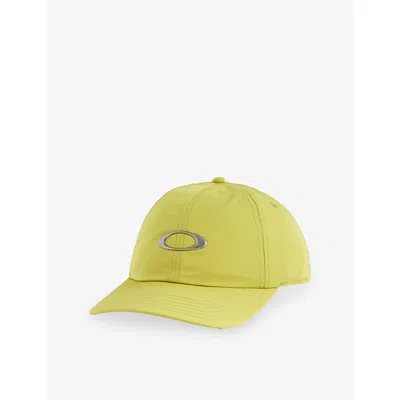 Oakley Mens Cactus Tincan Lx Woven Baseball Cap In White