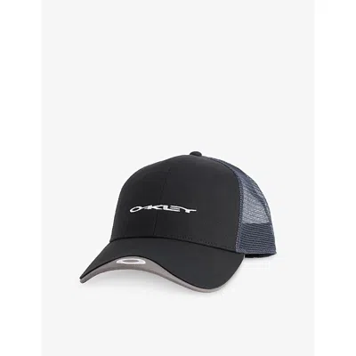 Oakley Mens Blackout Classic Cotton Trucker Hat