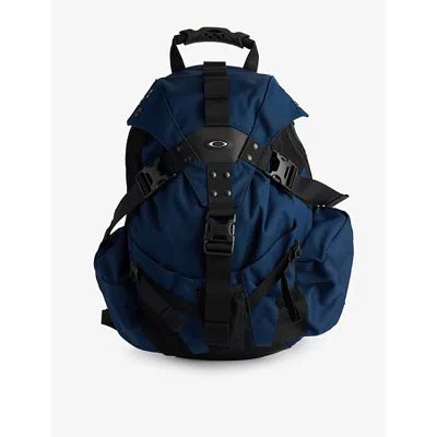 Oakley Mens Team Navy Icon Rc Recycled-polyester Backpack