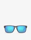 Oakley Womens Grey Oo9102 Holbrook Tinted-lens Acetate Sunglasses In Grey