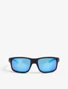 Oakley Oo9449-60 Gibston Rectangular-frame Sunglasses In Black
