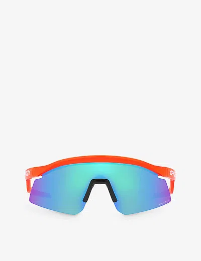 Oakley Mens Orange Oo9229 Hydra Shield Bio-matter® Sunglasses