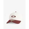 Oakley Mens White/red Tincan Woven Baseball Cap In Multi