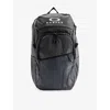 Oakley Mens Uniform Grey Essential Day Woven Backpack In Black