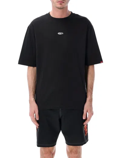 Oakley Metal Ellipse Cotton Tee In Animal Print