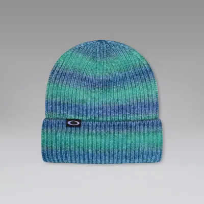 Oakley Mico Ellipse Gradient Beanie In Blue