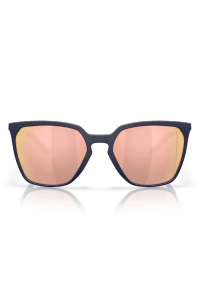 Oakley Mikaela Shiffrin Signature Series Sielo Sq 57mm Square Sunglasses In Navy