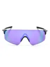 Oakley Mirrored-lenses Oversize-frame Sunglasses In Black