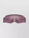 Oakley Modern Single Lens Sunglasses With Curved Temples In Pink