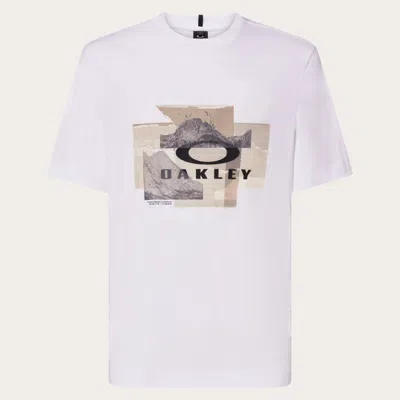 Oakley Mountain Camo Tee In White