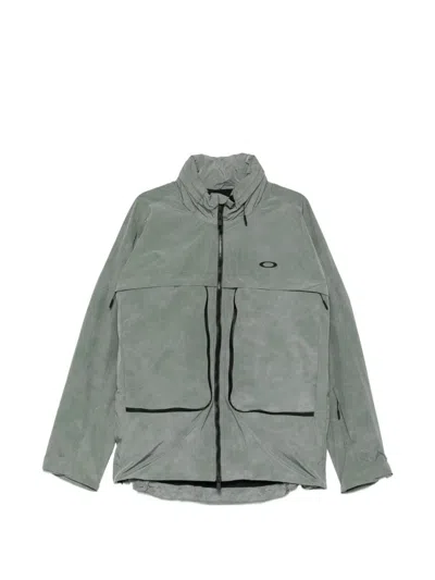 Oakley Mthod Glow Reflective Jacket In Gray