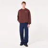 Oakley Mtl Ringed B1b Crew Sweatshirt In Grenache
