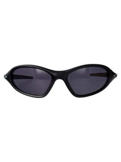 Oakley Nero Opaco Acetate Sunglasses In Black